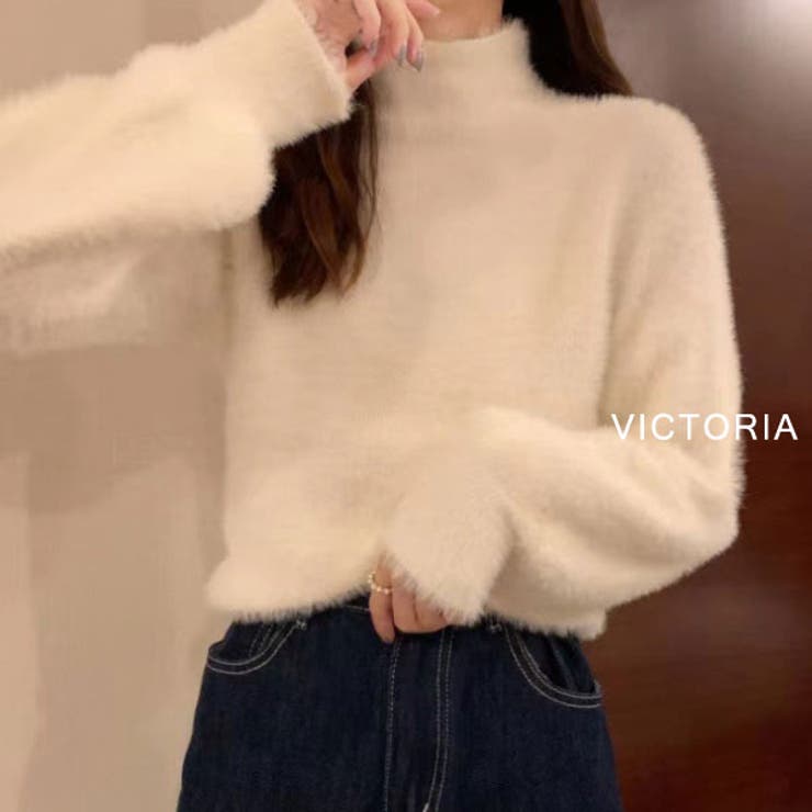 ニット レディース モヘア風 | VICTORIA | 詳細画像8 