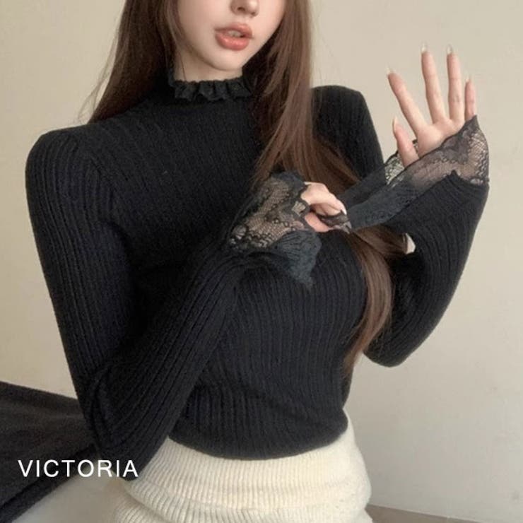 ニット レディース ハイネック | VICTORIA | 詳細画像7 