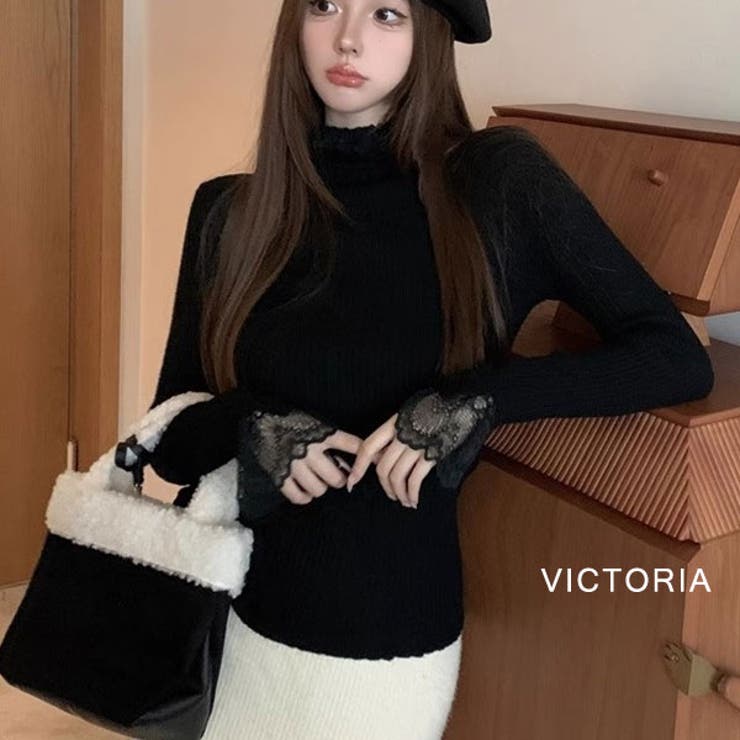 ニット レディース ハイネック | VICTORIA | 詳細画像8 