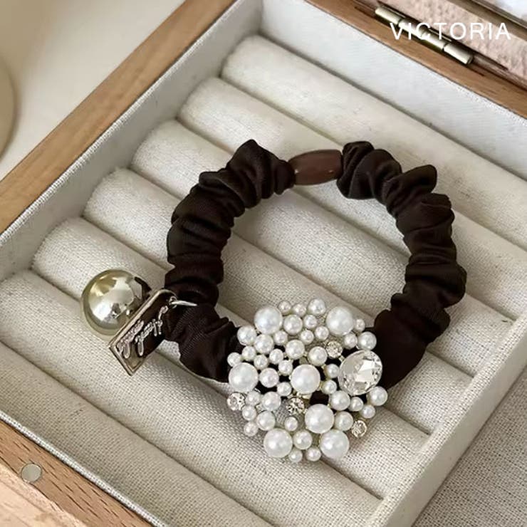 ヘアゴム パール ビジュー | VICTORIA | 詳細画像15 