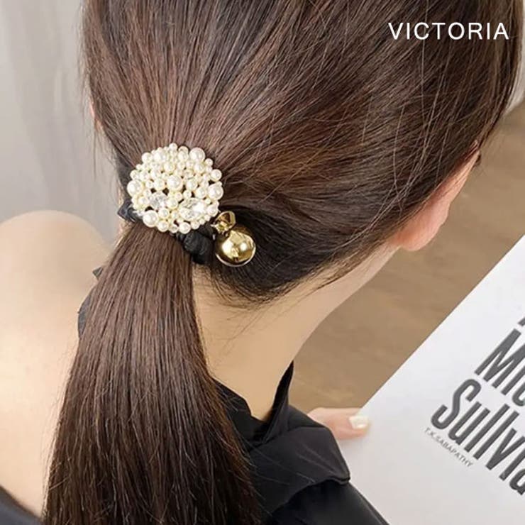 ヘアゴム パール ビジュー | VICTORIA | 詳細画像5 