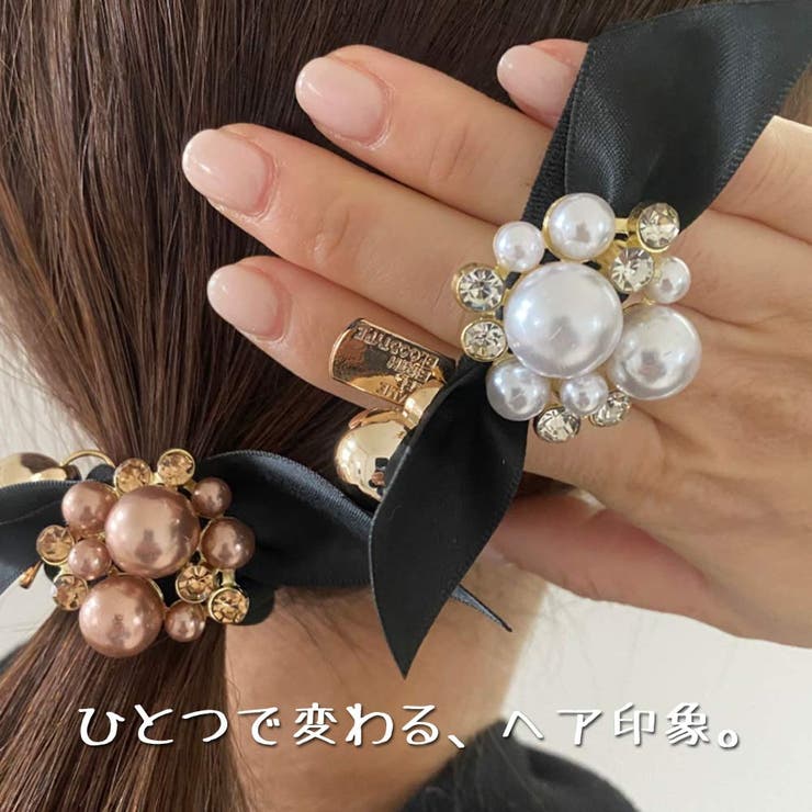 ヘアゴム パール リボン | VICTORIA | 詳細画像9 