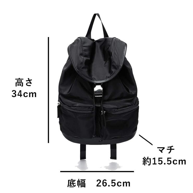 ソフトナイロン×フェイクレザーリュック バックパック レディース | VICTORIA | 詳細画像11 