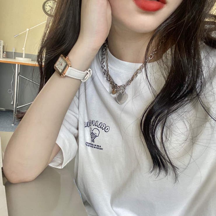 【韓国ファッション】Tシャツ 半袖 オーバーサイズ | VICTORIA | 詳細画像10 