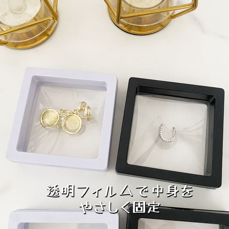 3Dギフトボックス アクセサリーケース 透明フィルム | VICTORIA | 詳細画像2 