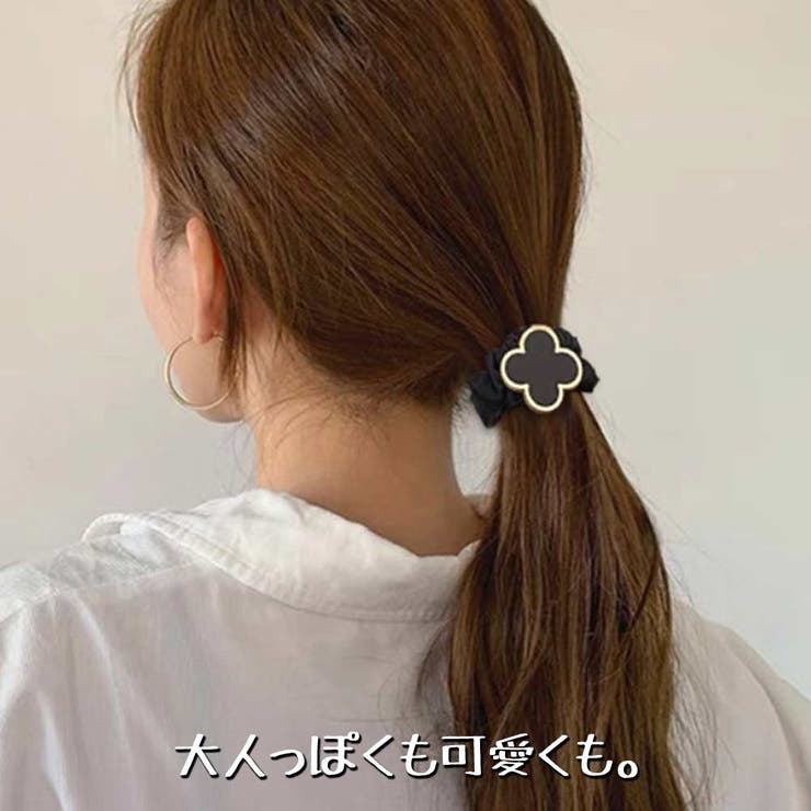 韓国ファッション クローバーヘアゴム レディース | VICTORIA | 詳細画像5 