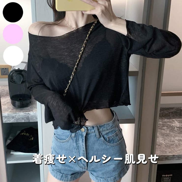 シアートップス クロップド丈 レディース | VICTORIA | 詳細画像1 