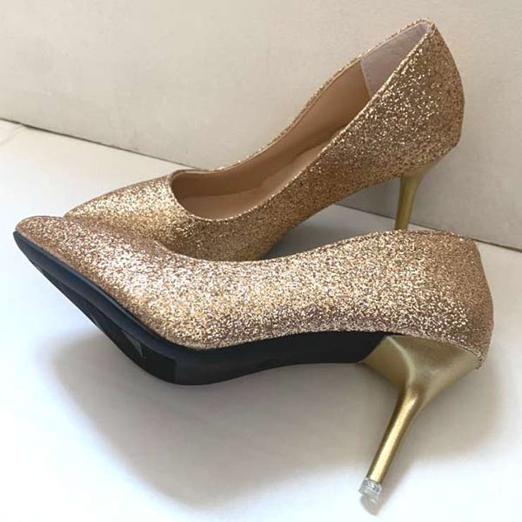 グリッター パンプス 韓国[品番：VCTW0004374]｜VICTORIA