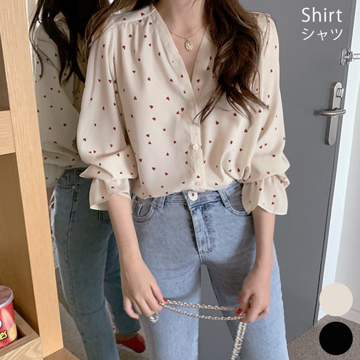 韓国ファッション デザインシャツ レディース 品番 Vctw Victoria ヴィクトリア のレディース ファッション通販 Shoplist ショップリスト