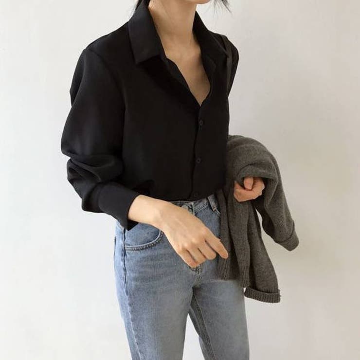 韓国ファッション シャツ ベーシック | VICTORIA | 詳細画像6 