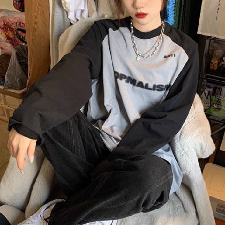 ラグランスリーブ ロンT レディース | VICTORIA | 詳細画像8 