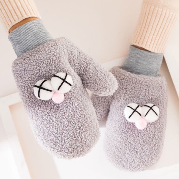 手袋 冬 ミトン[品番：VCTW0003592]｜VICTORIA（ヴィクトリア