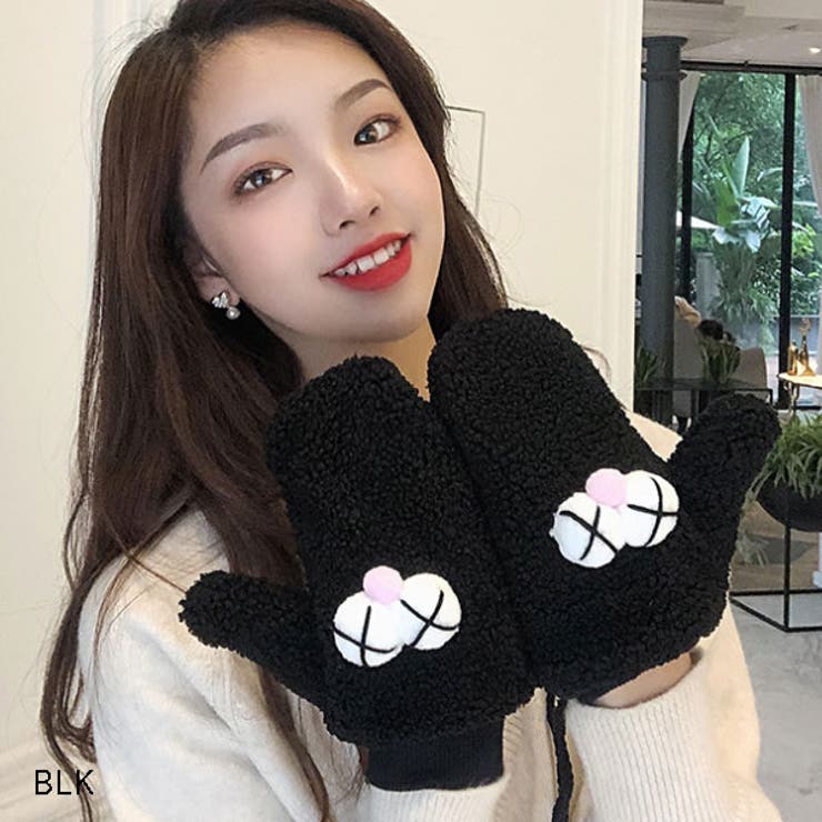 手袋 冬 ミトン[品番：VCTW0003592]｜VICTORIA（ヴィクトリア