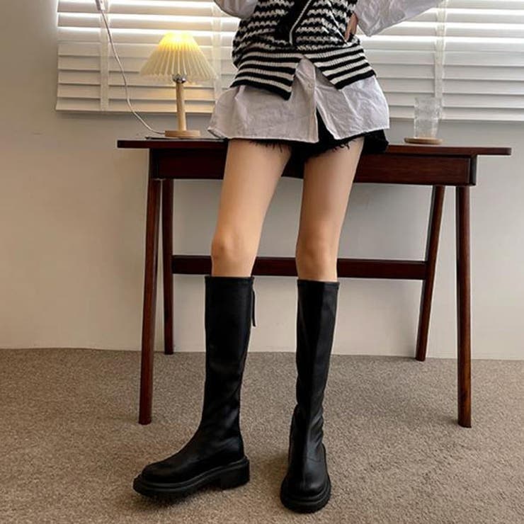 ロングブーツ トラックソール  ブーツ[品番：VCTW0004406]｜VICTORIA（ヴィクトリア）のレディースファッション通販｜SHOPLIST（ショップリスト）