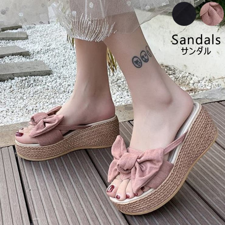 ウェッジソール サンダル 厚底ヒール 品番 Vctw Victoria ヴィクトリア のレディース ファッション通販 Shoplist ショップリスト