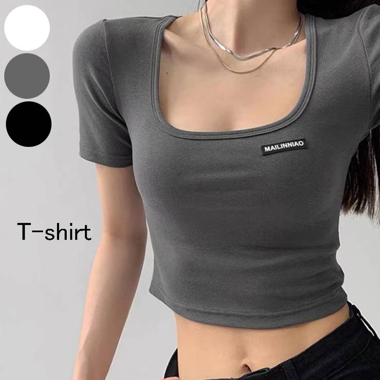 Tシャツ クロップドTシャツ レディース[品番：VCTW0004093]｜VICTORIA