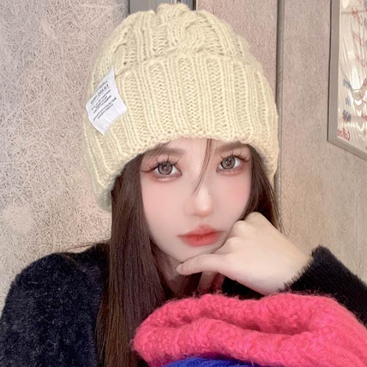 OWH | リブニット ビーニー帽子 防寒 | VICTORIA