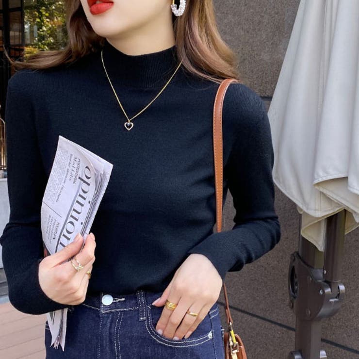 ニット ハイネック モックネック[品番：VCTW0004419]｜VICTORIA