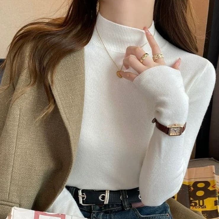 ニット ハイネック モックネック[品番：VCTW0004419]｜VICTORIA