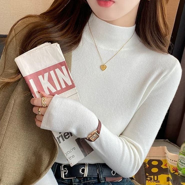 ニット ハイネック モックネック[品番：VCTW0004419]｜VICTORIA