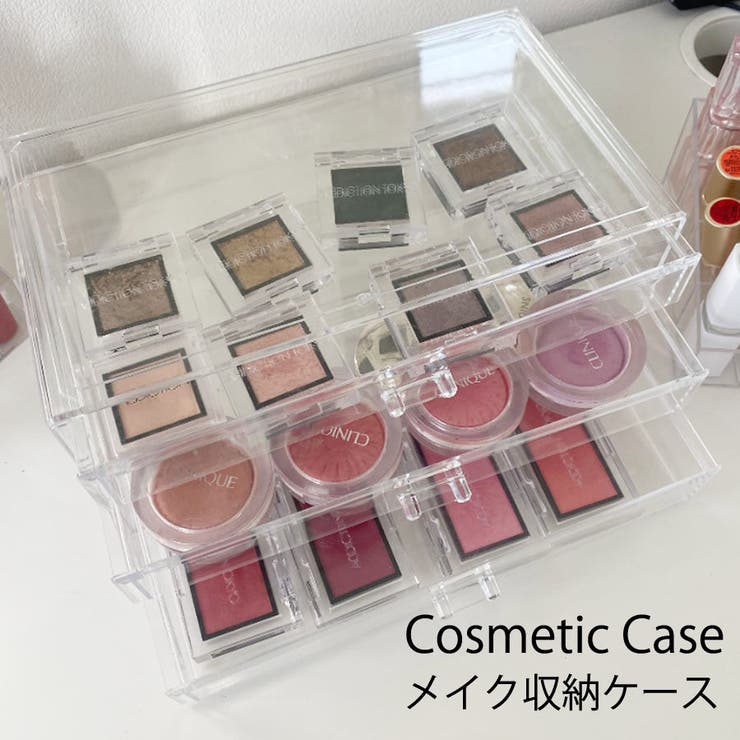 コスメボックス すっきり美しく収納 クリアコスメケース | VICTORIA | 詳細画像1 