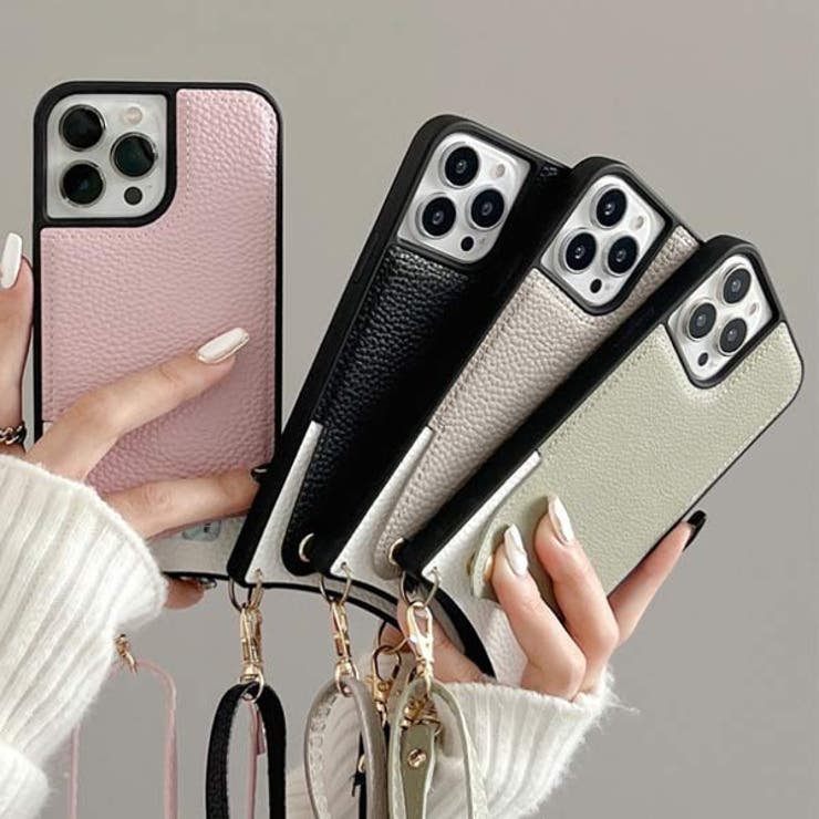 スマホケース アイフォン ショルダー[品番：VCTW0003924]｜VICTORIA