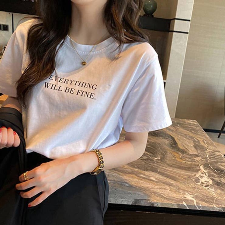 Tシャツ 韓国風 レディース | VICTORIA | 詳細画像2 