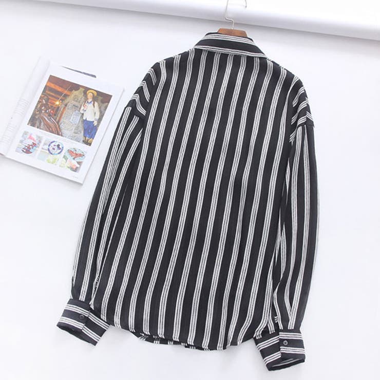 【美品】YC WhYCI Milano ストライプシャツ ブラウス レディース 美品】YC WhYCI Milano ストライプシャツ ブラウス レディース