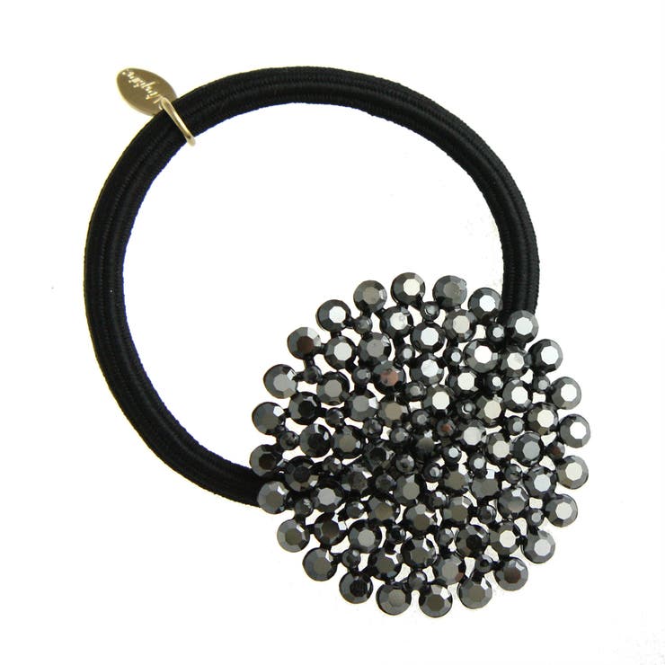 ビジューラウンドヘアゴム ヘアカフ ゴールド | VINGTAINE | 詳細画像4 