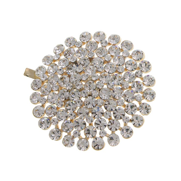 ビジューラウンドヘアゴム ヘアカフ ゴールド | VINGTAINE | 詳細画像6 