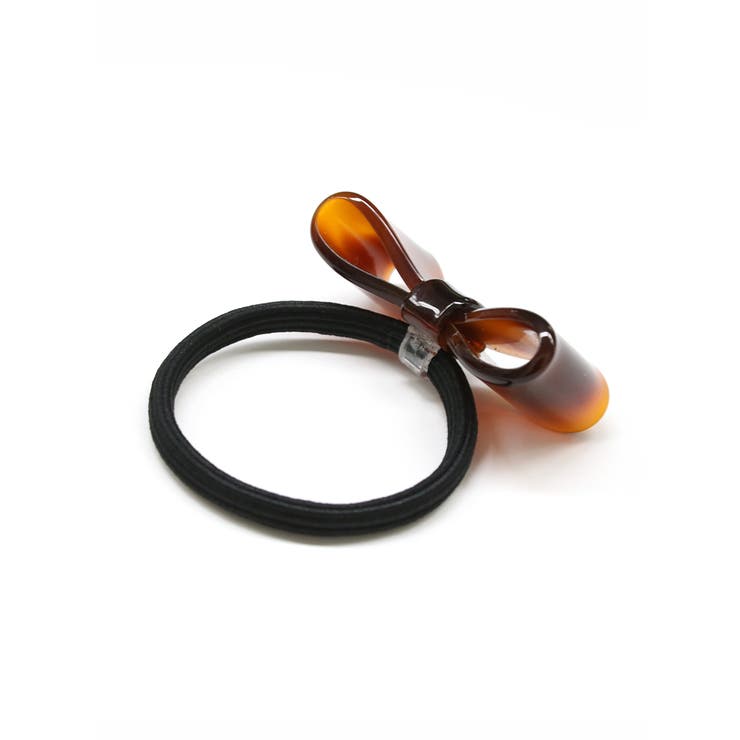 シンプルカラーリボンヘアゴム アクリル ヘアアクセサリーH | VINGTAINE | 詳細画像6 