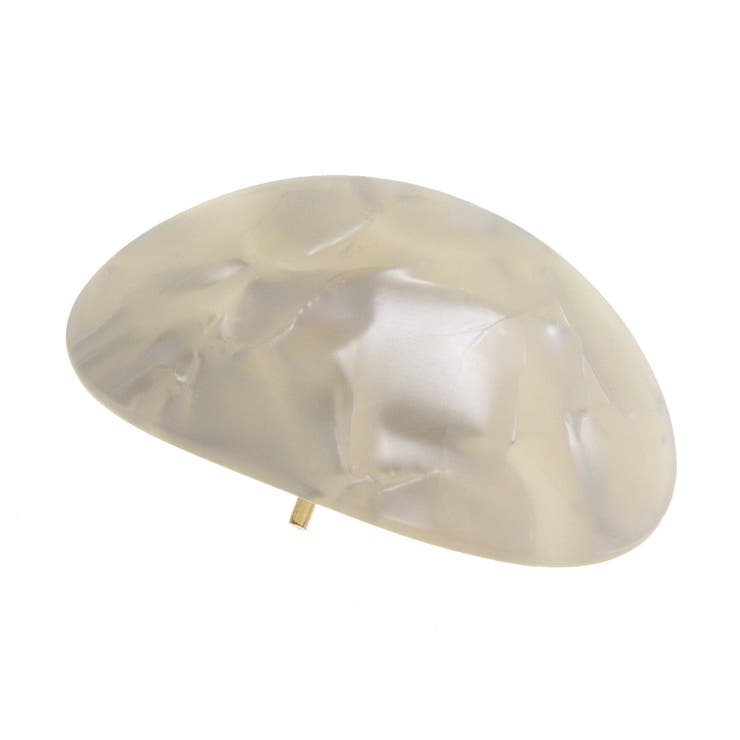 べっ甲風オーバルデザインヘアゴム ヘアカフ マーブル | VINGTAINE | 詳細画像2 