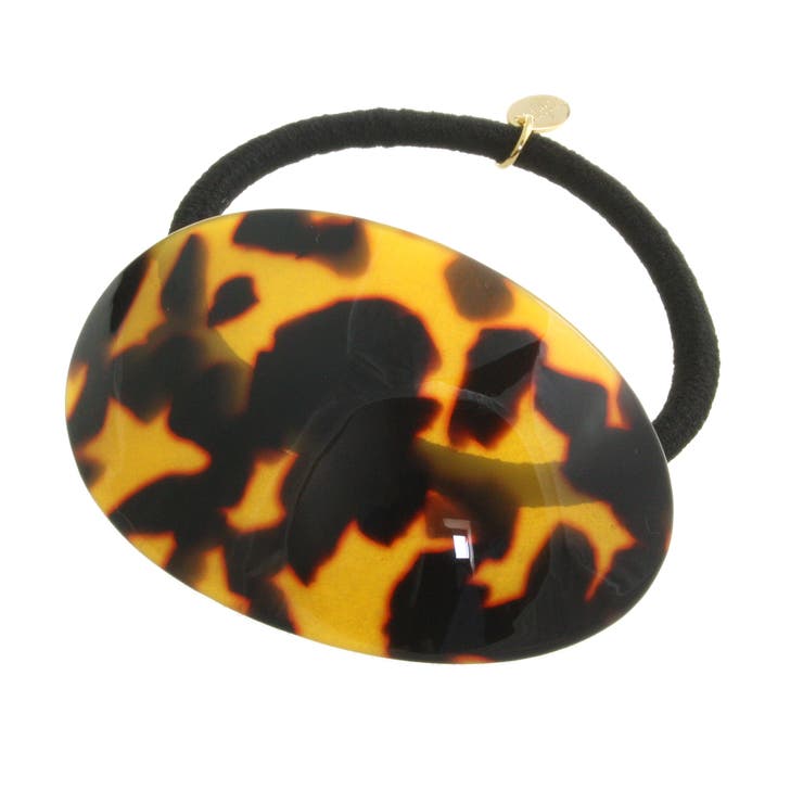 べっ甲風オーバルデザインヘアゴム ヘアカフ マーブル | VINGTAINE | 詳細画像8 