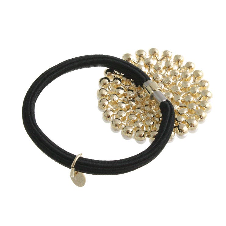 パールビジューラウンドヘアゴム ヘアカフ ヘアフック | VINGTAINE | 詳細画像3 