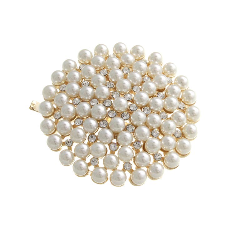 パールビジューラウンドヘアゴム ヘアカフ ヘアフック | VINGTAINE | 詳細画像7 