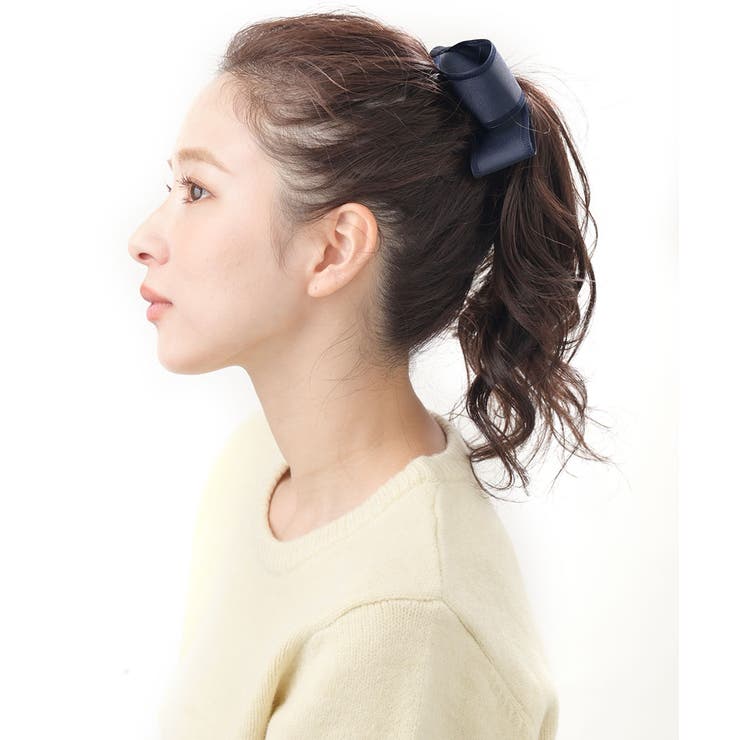 ボリュームリボンヘアゴム ポニーフック ベーシック | VINGTAINE | 詳細画像10 