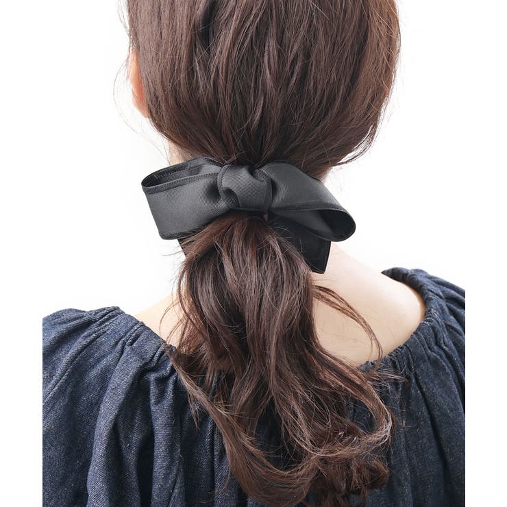 ボリュームリボンヘアゴム ポニーフック ベーシック | VINGTAINE | 詳細画像14 