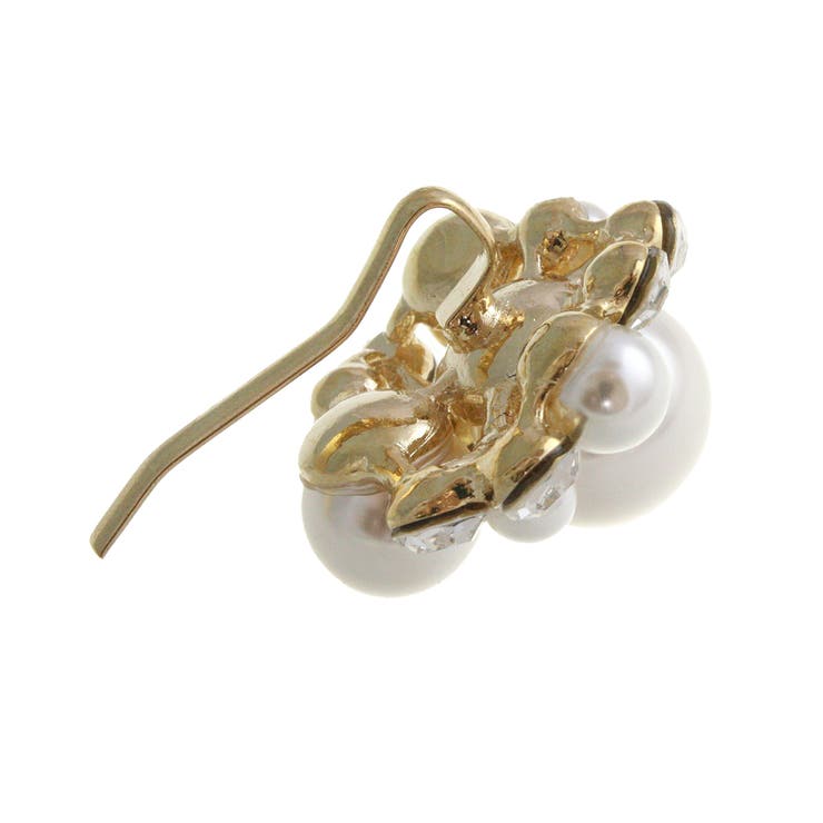 パールビジューヘアカフ ポニーフック ヘアフック | VINGTAINE | 詳細画像2 