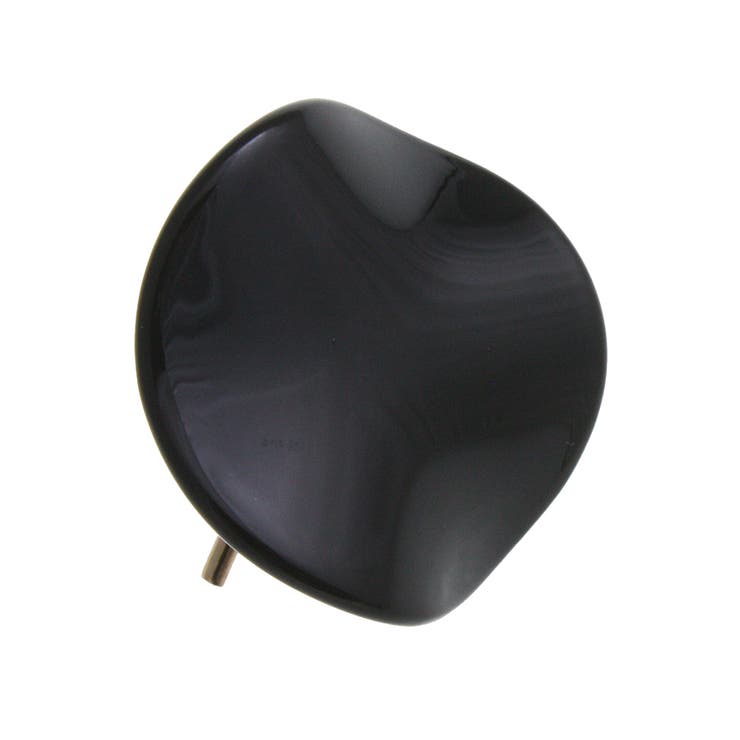 ブラック | べっ甲風ウェーブプレートヘアカフ ポニーフック ヘアフック | VINGTAINE