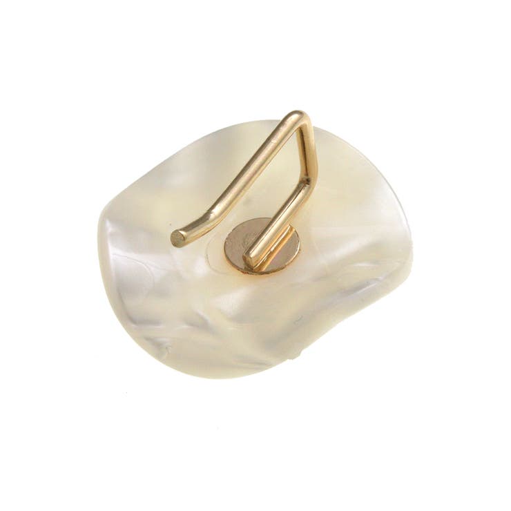 べっ甲風ウェーブプレートヘアカフ ポニーフック ヘアフック | VINGTAINE | 詳細画像2 