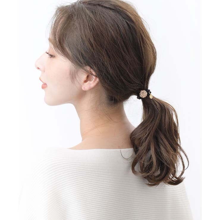 №3322 ラウンド型ビジューレジンヘアゴム №3654 ラウン型ビジューレジンヘアゴム - メルカリ