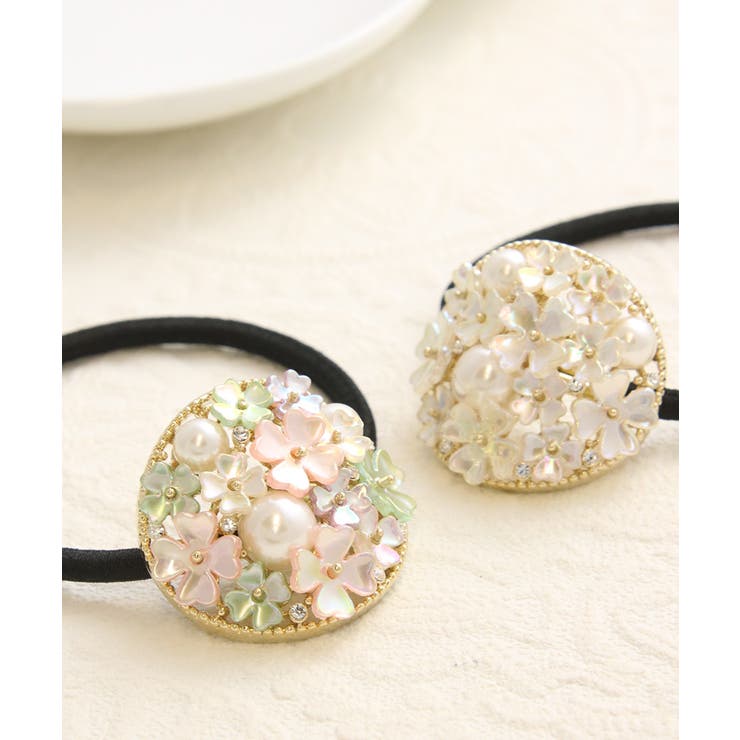 ヘアゴム カフ フラワー | VINGTAINE | 詳細画像12 