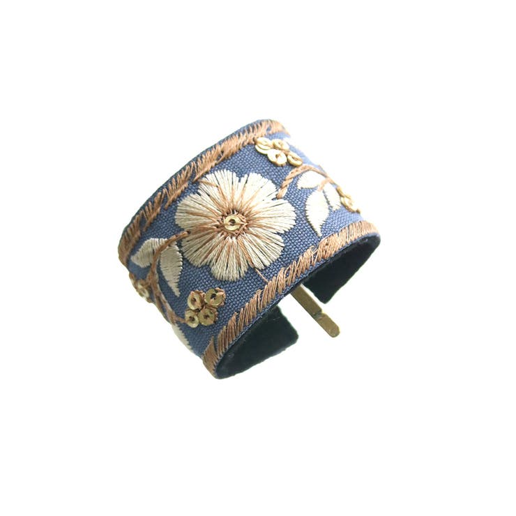 ヘアカフ 刺繍 ワイヤー入り | VINGTAINE | 詳細画像4 