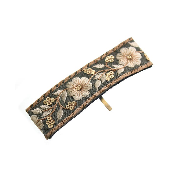 ヘアカフ 刺繍 ワイヤー入り | VINGTAINE | 詳細画像6 