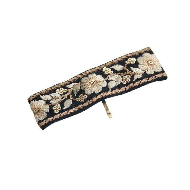 ヘアカフ 刺繍 ワイヤー入り | VINGTAINE | 詳細画像8 