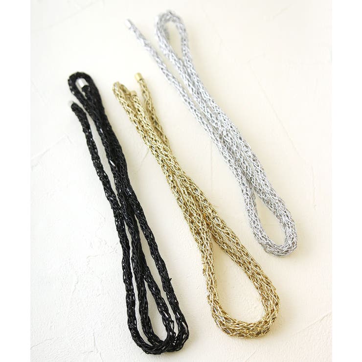 ワイヤーポニー メタリック ロープ | VINGTAINE | 詳細画像5 