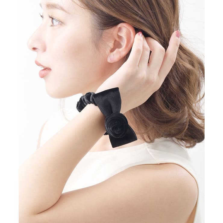 シュシュ ヘアゴム ローズ | VINGTAINE | 詳細画像9 