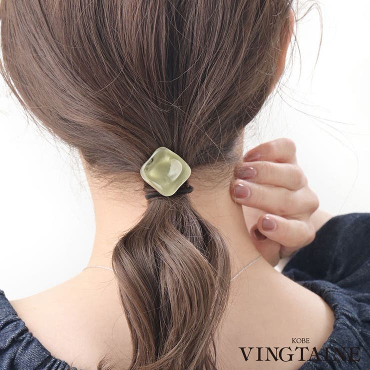 ヘアゴム ニュアンス モチーフ | VINGTAINE | 詳細画像1 
