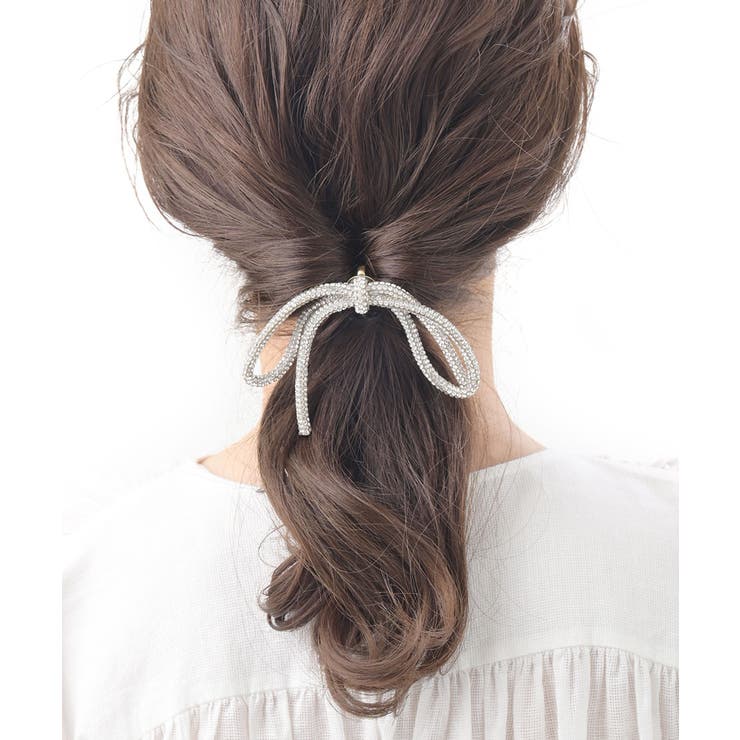 ヘアカフ ポニーフック リボン | VINGTAINE | 詳細画像2 