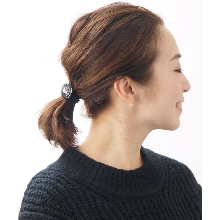 ビジューヘアゴム ヘアアクセサリー シンプルH | VINGTAINE | 詳細画像6 